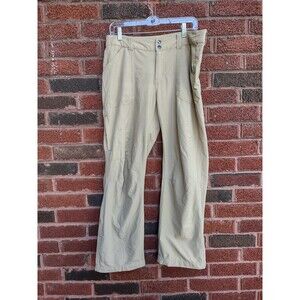 Patagonia Women's Hiking Paints Size 12 Ripstop Convertible Nylon Tan Packable